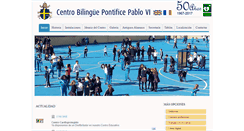 Desktop Screenshot of pontificepablovi.com